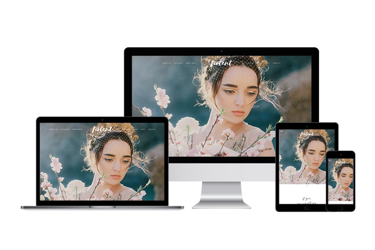 Fiolent ProPhoto 6 Template, a Websites & App Template by Red Met Yellow Creative (Photo 1 of 2)