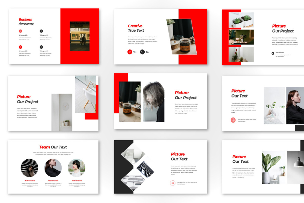 Domen Business Creative PowerPoint, a Presentation Template by Overcloud (Photo 4 of 4)