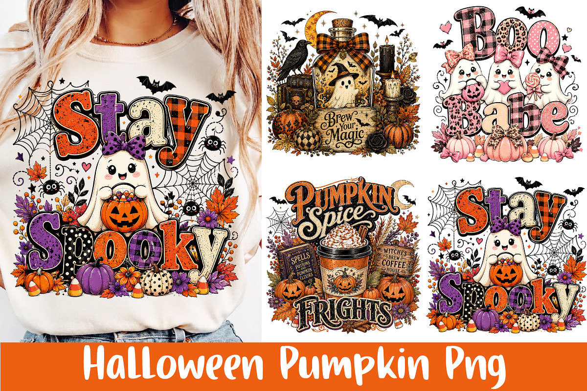 Halloween Pumpkin Png, a Work Illustration by SinaCreation (Photo 1 of 6)