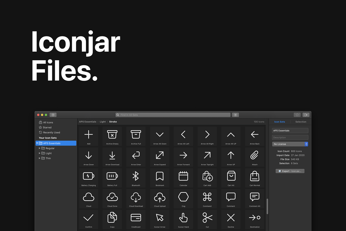 The Symbols: 200 premium icons, an Outline Icon by Design Essentials (Photo 8 of 8)