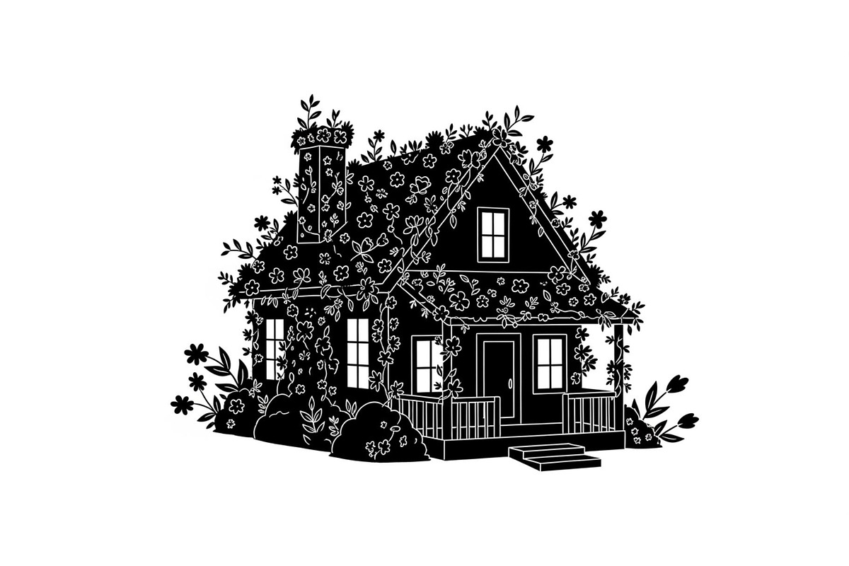 Cute House Silhouette Bundle, an Illustration by Designs_River (Photo 12 of 31)