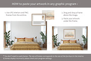 BOHEMIAN HOME Wall&Frame Mockups, a Poster Template by MyHomeMockups (Thumbnail 11 of 12)