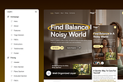 Hega - Health and Fitness Website, a Landing Page Template by SLAB! Design (Thumbnail 2 of 5)