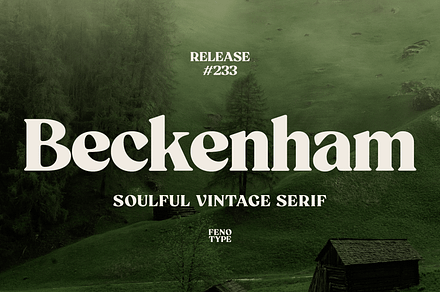 Beckenham Retro Serif