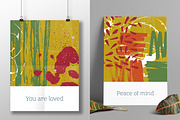 Textured hand drawn cards set, a Texture Graphic by Good Studio (Thumbnail 11 of 15)