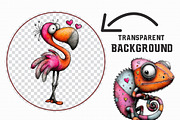 Valentine Animals Clipart, an Illustration by Libby Wishes (Thumbnail 5 of 7)