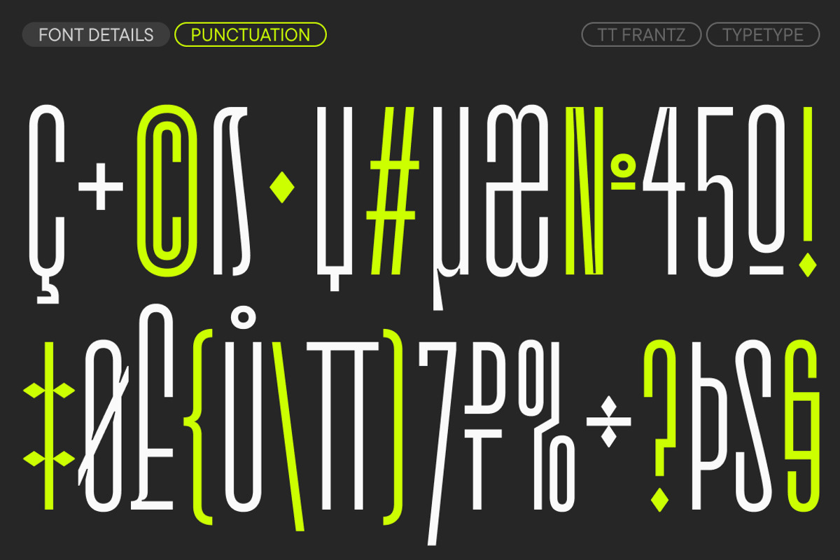 TT Frantz, a Sans Serif Font by TypeType (Photo 12 of 12)