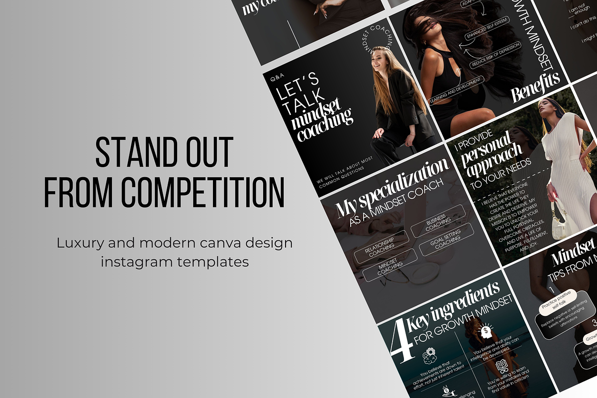 mindset coach, instagram coach, life, a Social Media Template by Design Pro Templates (Photo 3 of 5)