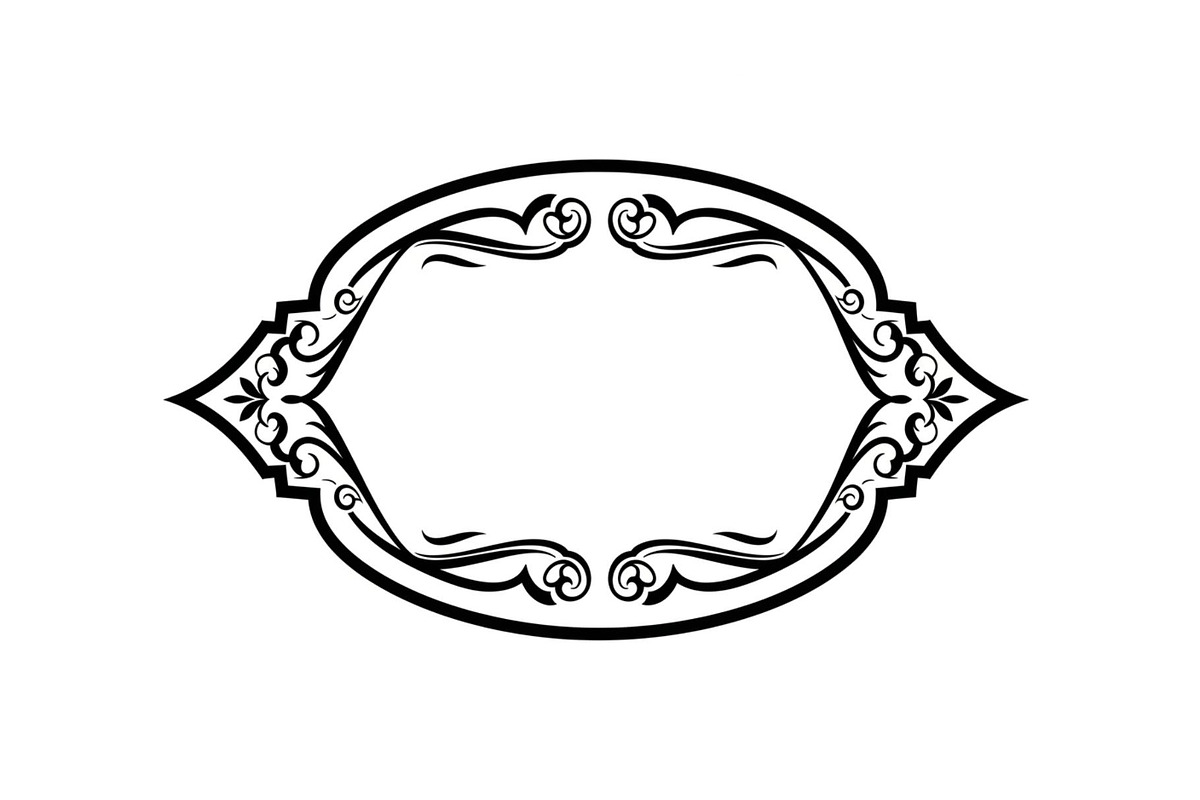 Elegant Oval Ornament Frame Bundle, an Illustration by jahid234 (Photo 27 of 31)