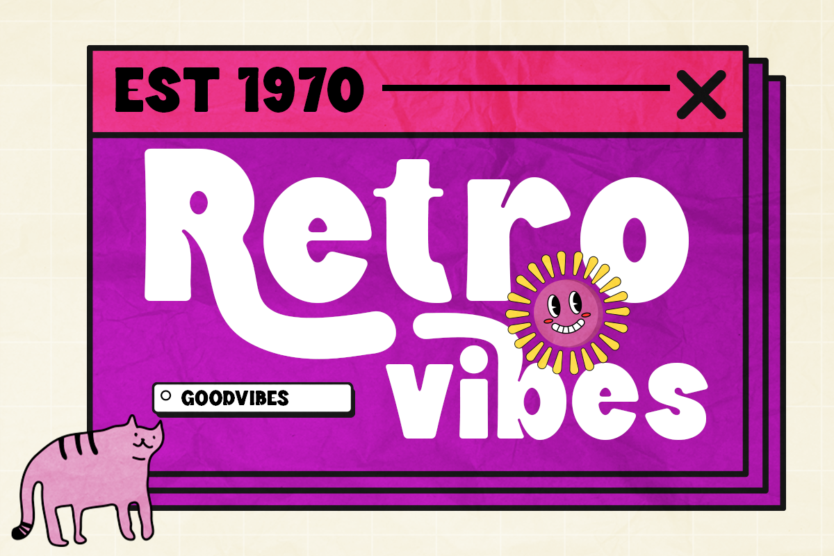 Never Holiday - Fancy Retro Font, a Sans Serif Font by RagamKata (Photo 2 of 10)