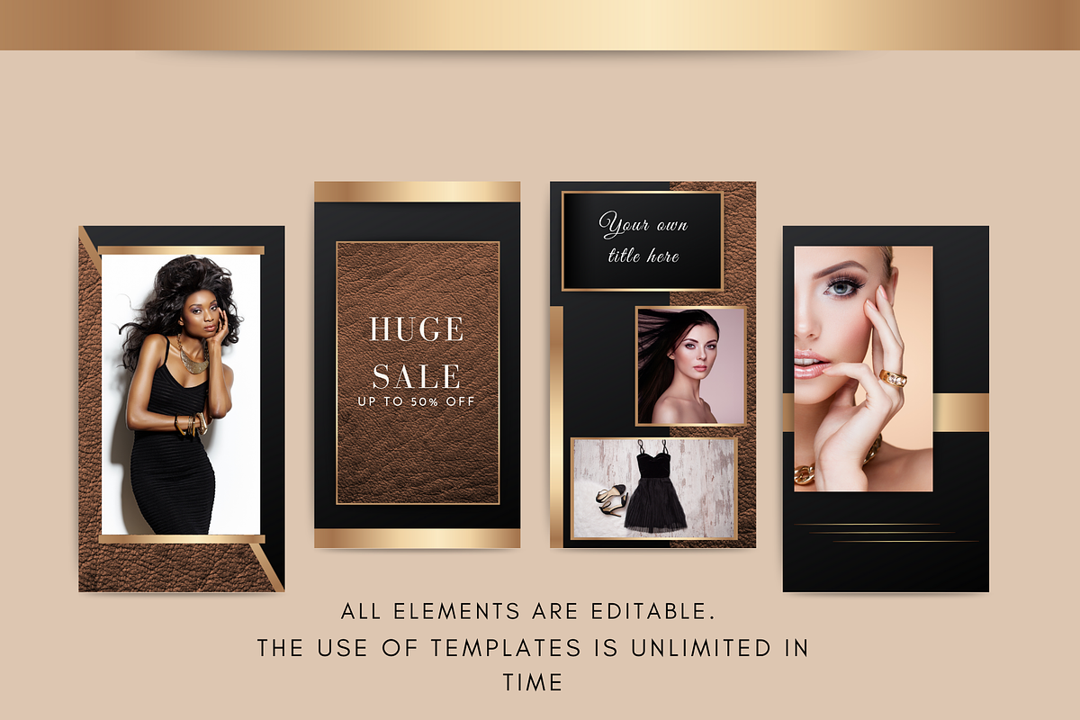 Brown Instagram Templates for Canva, a Social Media Template by Innova ...