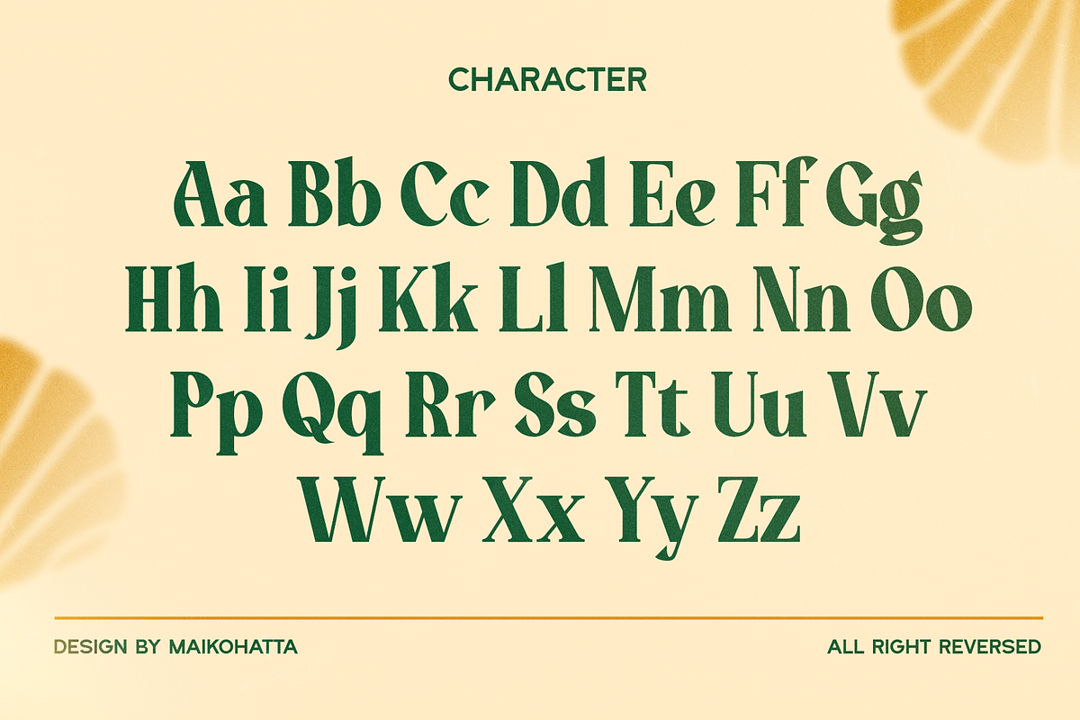 Boude Chedis - Font Duo Typeface, a Serif Font by MaikoHatta (Photo 3 of 10)