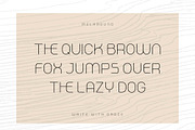 Melaround - Monoline Typeface, a Sans Serif Font by Ardyanatypes (Thumbnail 7 of 12)