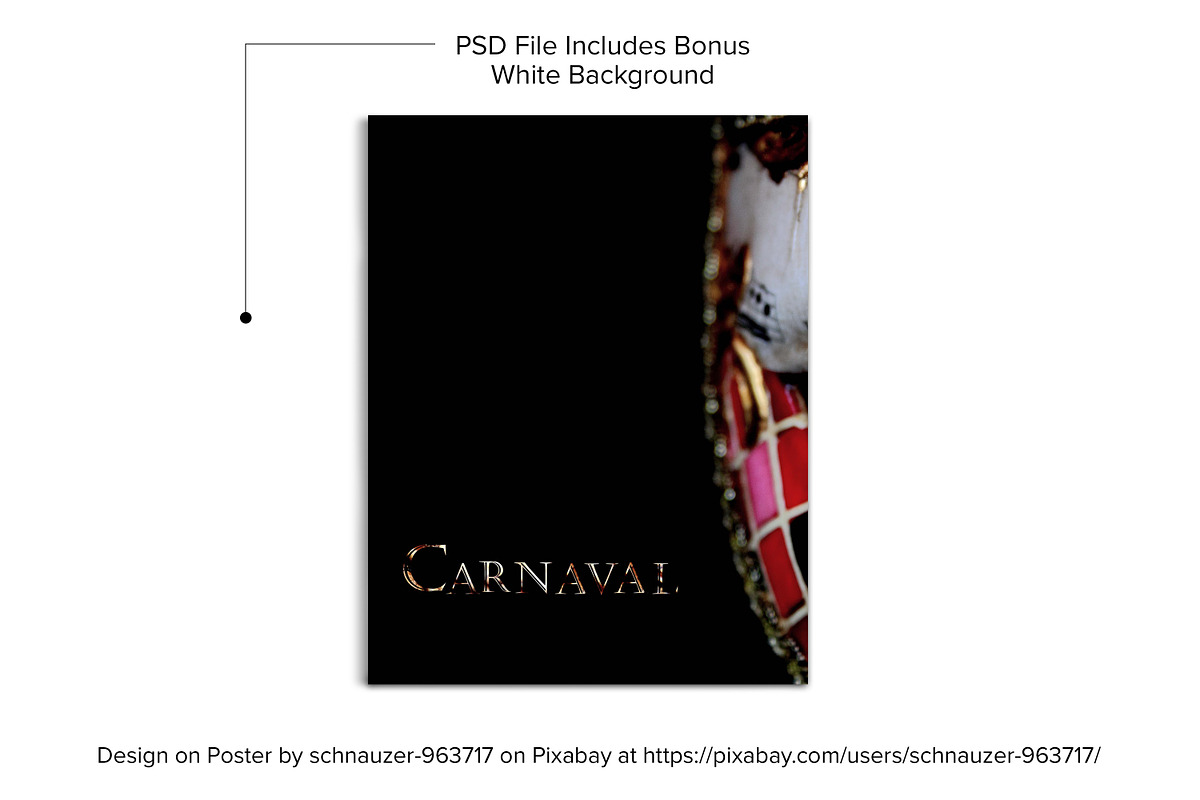 Poster Mockup Bundle with 4 Layouts, a Product Mockup by MelissaBMockups (Photo 6 of 9)