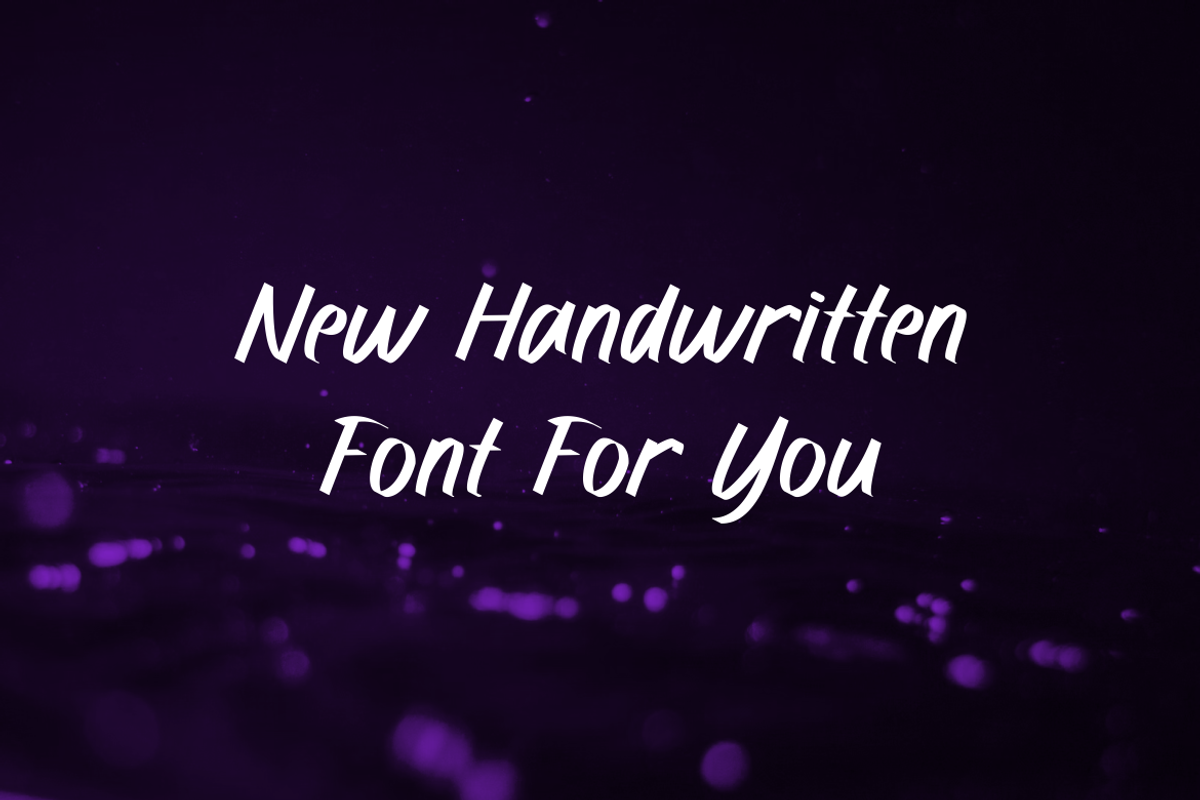 Ghamfix - Font, a Handwritten Font by artchiles_design (Photo 2 of 5)