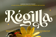 Regilla, a Serif Font by saemoon creative (Thumbnail 1 of 16)