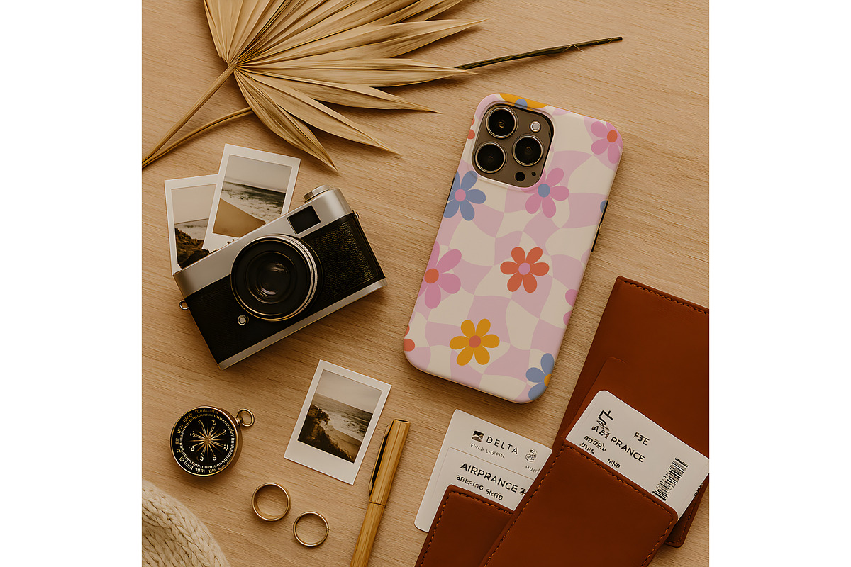 iPhone Tough Phone Case Mockup, an iPhone Mockup by UrbanMockupsStore (Photo 2 of 5)