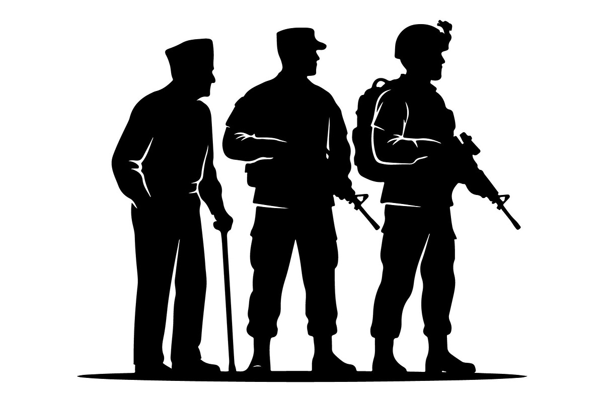 Military Heroes Group, an Object Graphic by Gfx_Store (Photo 7 of 16)