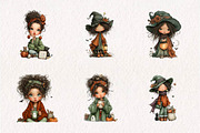 Halloween mom clipart, a Seasonal Illustration by CreationArt (Thumbnail 4 of 7)