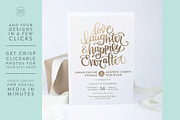 Simple Invitation Mockup, a Product Mockup by Makers Mockup Studio (Thumbnail 2 of 5)