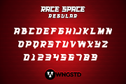 Race Space, a Sans Serif Font by Wangsinawang Studio (Thumbnail 2 of 8)