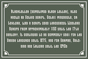 Cottage - Blackletter Font, a Blackletter Font by AQR Studio (Thumbnail 8 of 8)