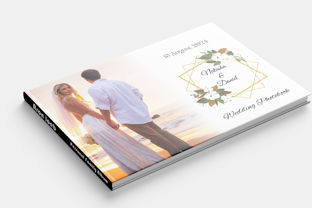 Canva Photobook Wedding Template, a Magazine Template by Designbudy (Photo 1 of 6)