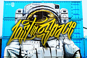 Wall Hunters | Graffiti Tag Fonts UP, a Blackletter Font by JFK Juan Jeje (Thumbnail 3 of 8)