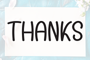 Simple November | Script Font, a Script Font by Scratchones (Thumbnail 8 of 8)
