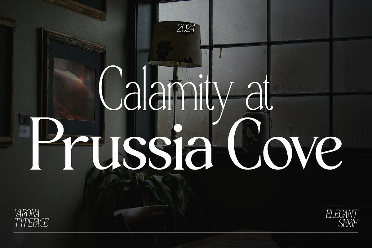 Varona - Retro Serif Family Font, a Serif Font by Flawless And Co (Photo 2 of 11)