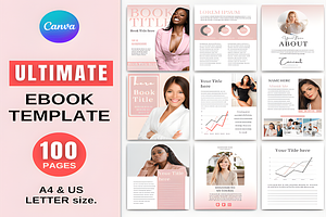 100 Ebook Template Bundle, a Social Media Template by Ink Gallery
