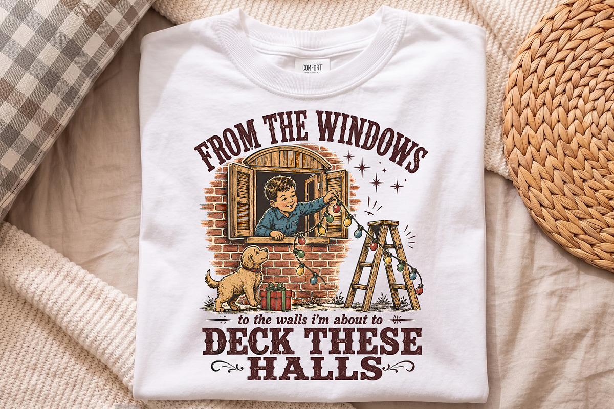 From The Windows To The Walls PNG, a Seasonal Illustration by Libby Wishes (Photo 4 of 4)