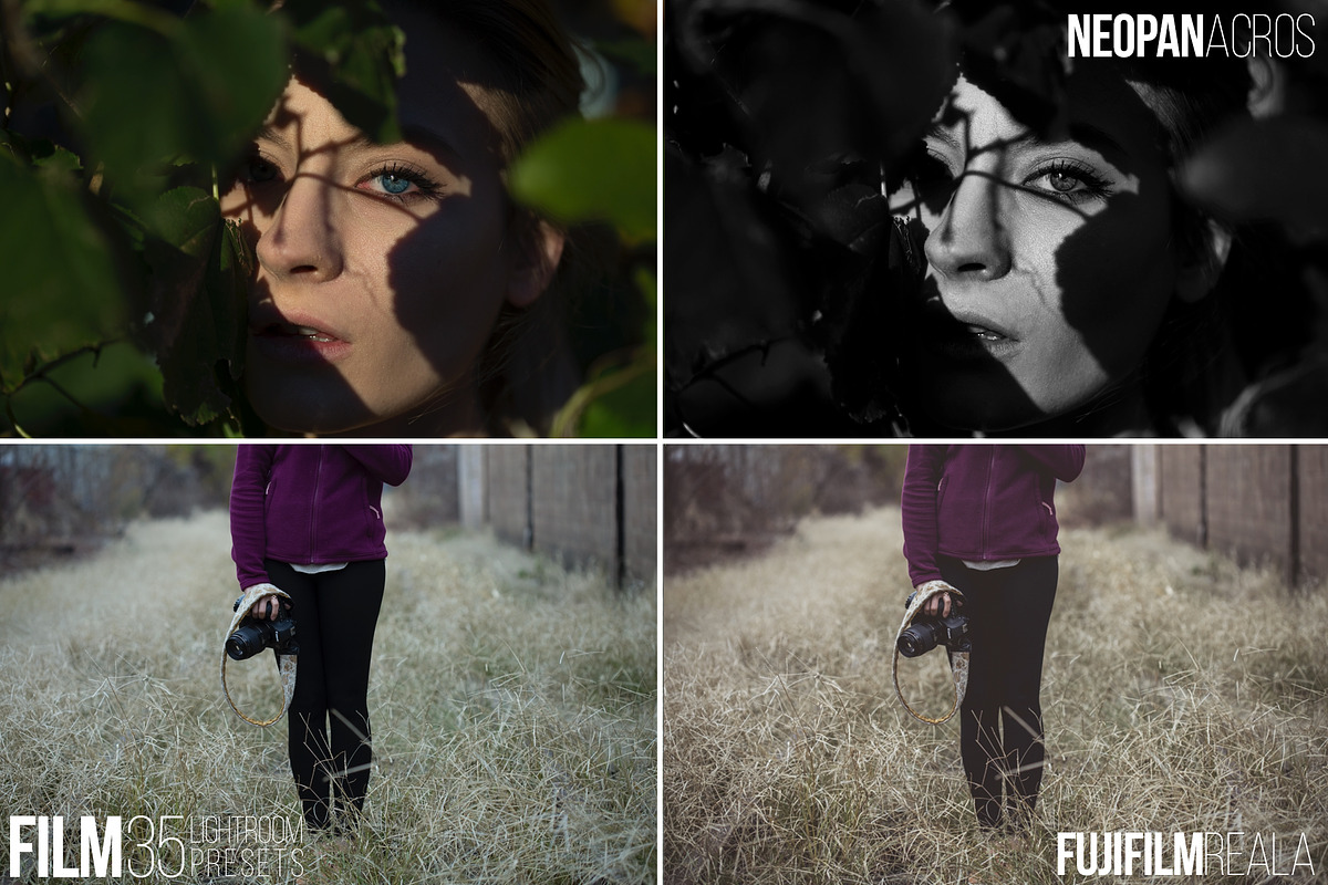 Film35 Lightroom CC Presets, an Action Add-On by Gradivis (Photo 3 of 3)