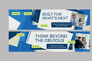 Paper Theme Linkedin Banner, a Social Media Template by Neermana (Thumbnail 3 of 4)