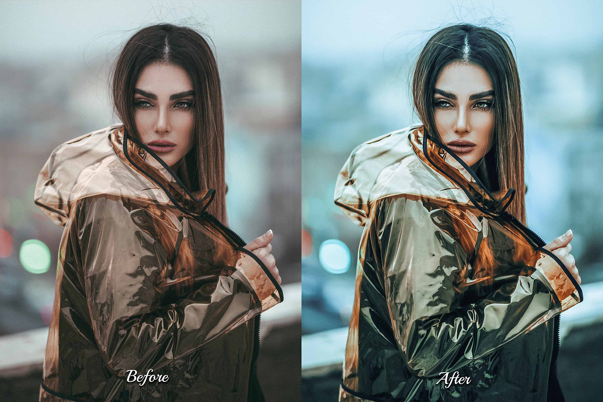 35 Night City Photoshop Action & LUT, an Action Add-On by 3Motional (Photo 3 of 10)