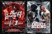 6 Boxing Match Flyer Template A5, a Flyer Template by OnurDemircan (Thumbnail 3 of 5)