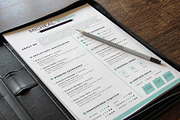 Resume Cv Template Word Apple Pages, a Resume Template by Tbunny (Thumbnail 3 of 5)