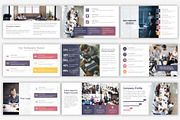Company Profile PowerPoint Template, a Presentation Template by SlideOne (Thumbnail 6 of 26)