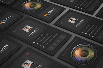 Portrait Photography Business Card, a Business Card Template by Creative_Arts