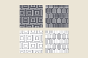 Black & White Patterns - Vector(ai), a Pattern Graphic by DeepDesign (Thumbnail 5 of 6)