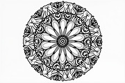 Elegant Hand-Drawn Mandala Designs B, an Object Graphic by BIPLOB EXPERT (Thumbnail 9 of 14)