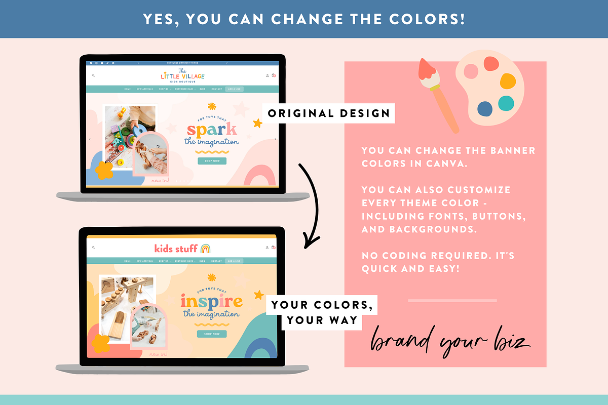 Primary Colors Shopify Theme | Kids, a Shopify Template by Design Pixie (Photo 8 of 11)