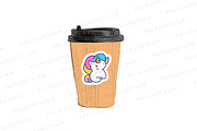 Cute Kawaii Unicorn Characters, an Animal Illustration by Palau (Thumbnail 3 of 12)