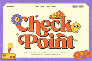 GC Milky Shine - 80's Serif Retro, a Serif Font by Glyphonic (Thumbnail 14 of 15)