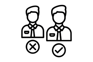 Selection Line Icon, an Icon by Pexelpy