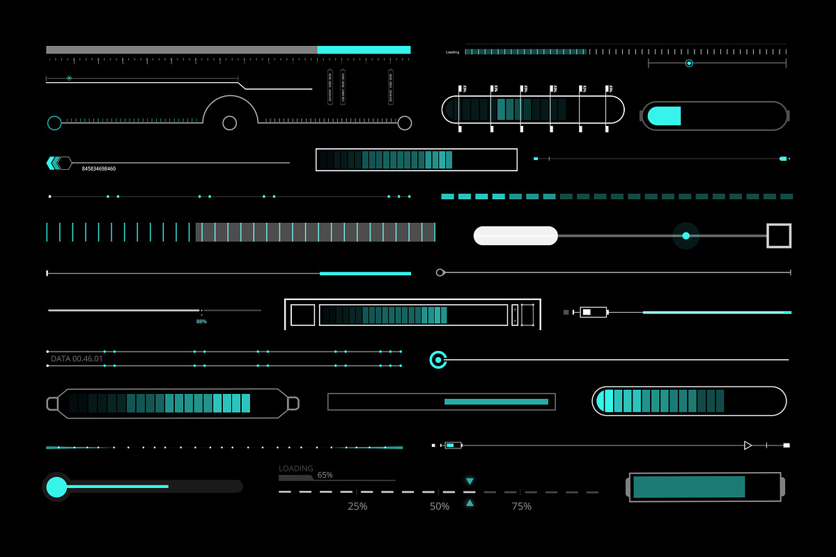 Infographic Line Bars, an Object Graphic by Pixflow (Photo 4 of 5)