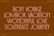 Monterio - Modern Art Deco Typeface, a Sans Serif Font by CCS Type (Thumbnail 5 of 29)