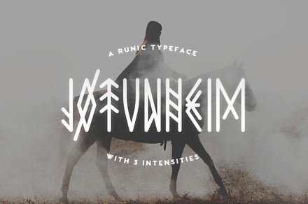 Jotunheim Typeface, a Font by Tugcu Design Co.