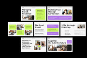 Purple Green Annual Report Keynote, a Presentation Template by Neermana (Thumbnail 2 of 4)