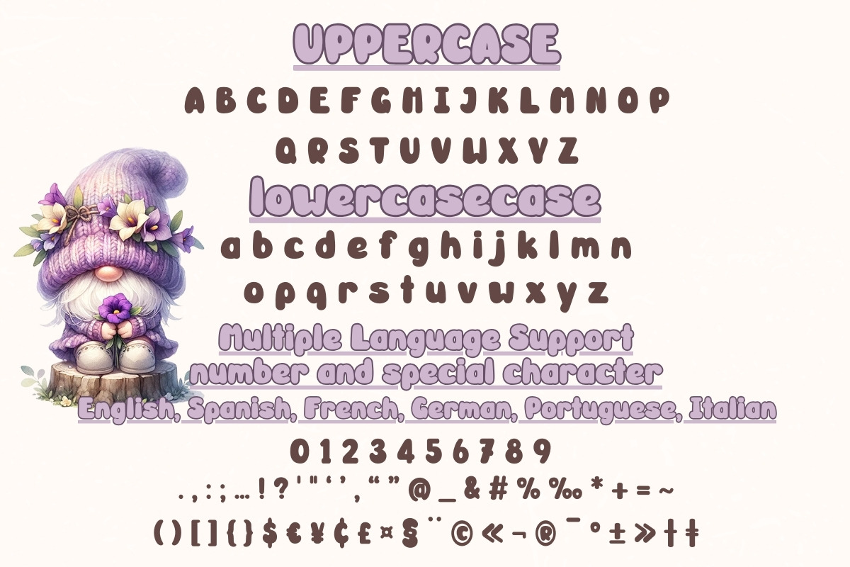Groovy Magical - Handwritting, a Handwritten Font by Charmingbear59.design (Photo 5 of 5)